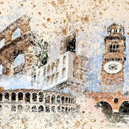 Residenza Bra Apartment Verona Kültér fotó
